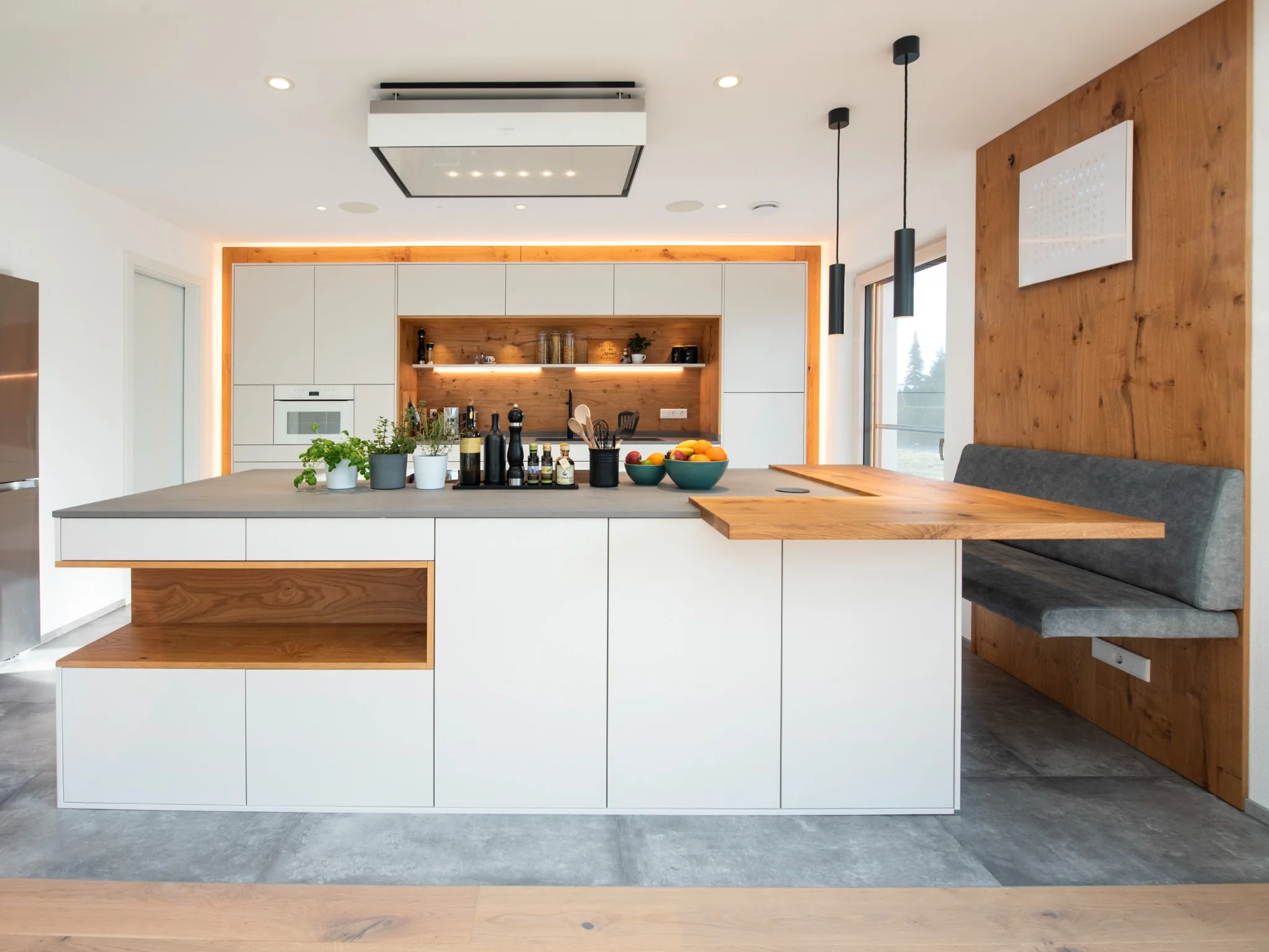 Moderne Stadtküche Gesamtansicht